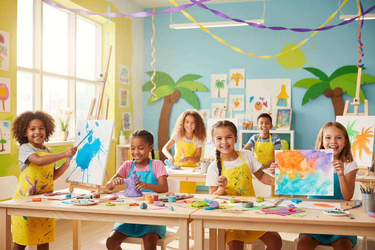 2026 Summer Camp at Paint n Brush: What Your Kids Will Create in McDonough, GA