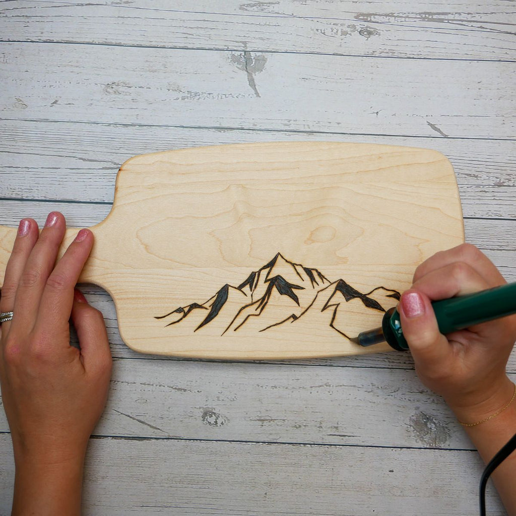 Holiday Wood Burned Cutting Board Kit