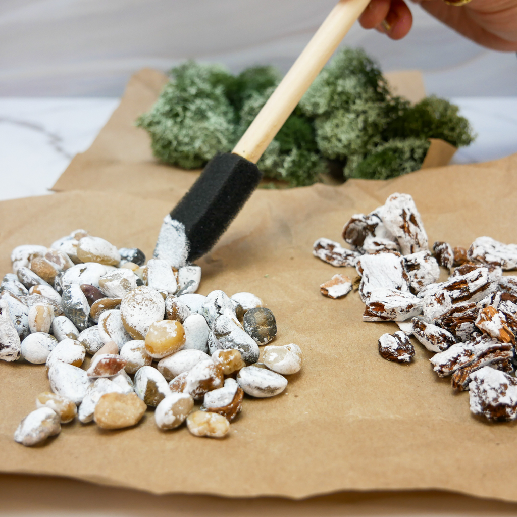 Winter Wonderland Resin Terrarium Kit