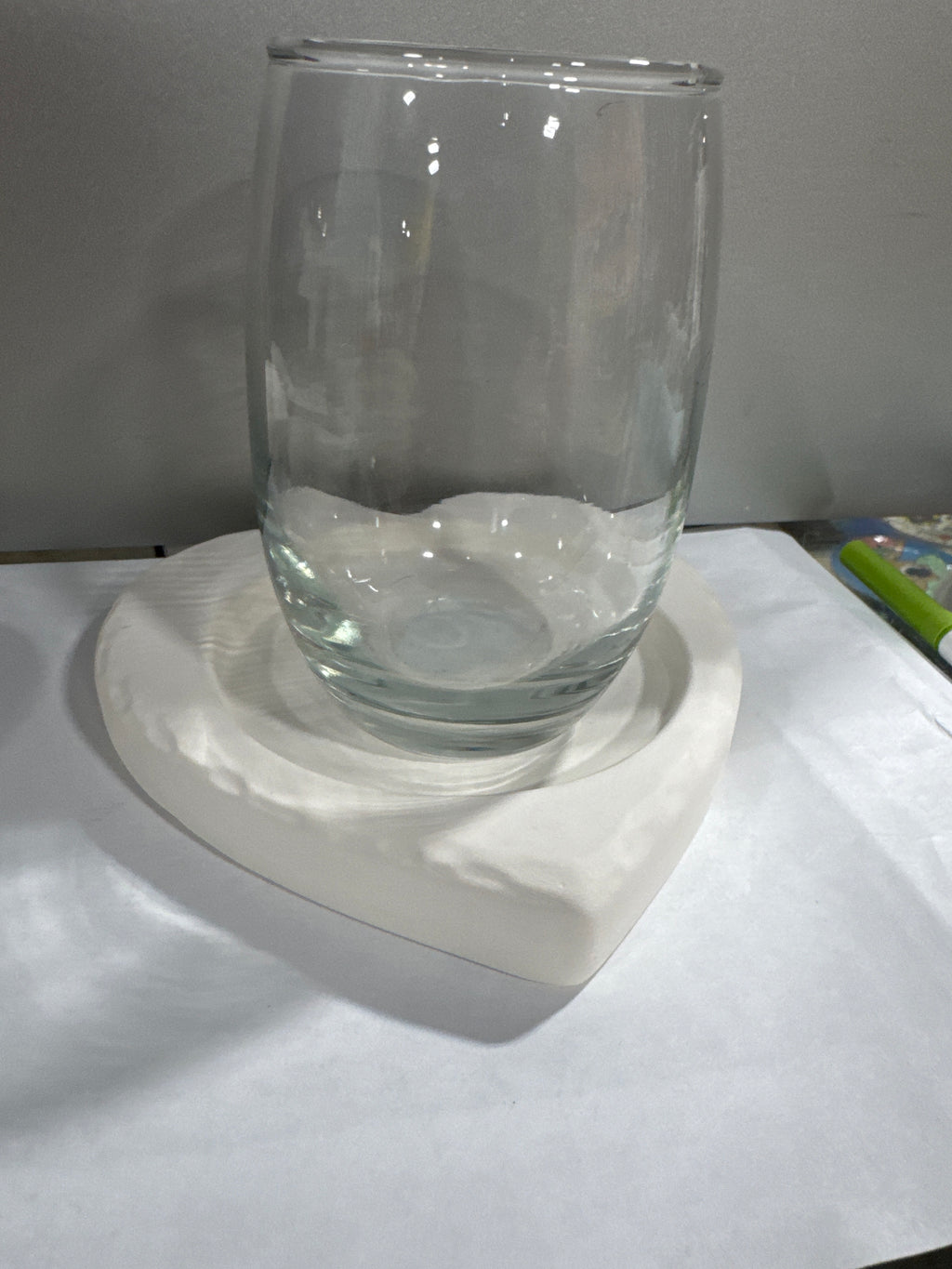 Heart Shaped Coaster tray