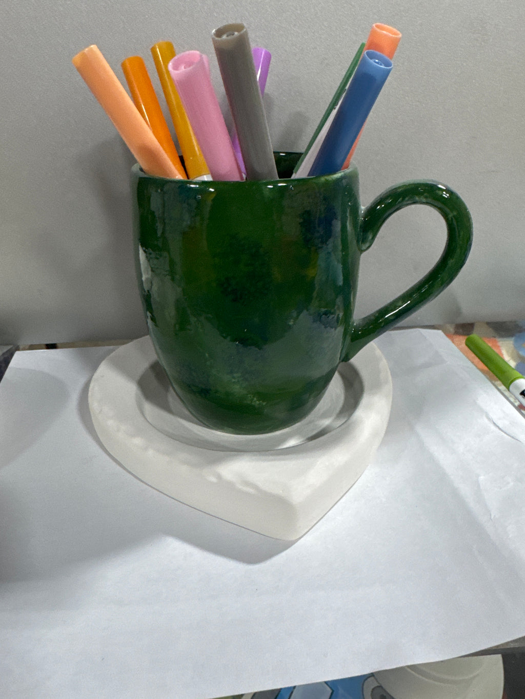 Heart Shaped Coaster tray