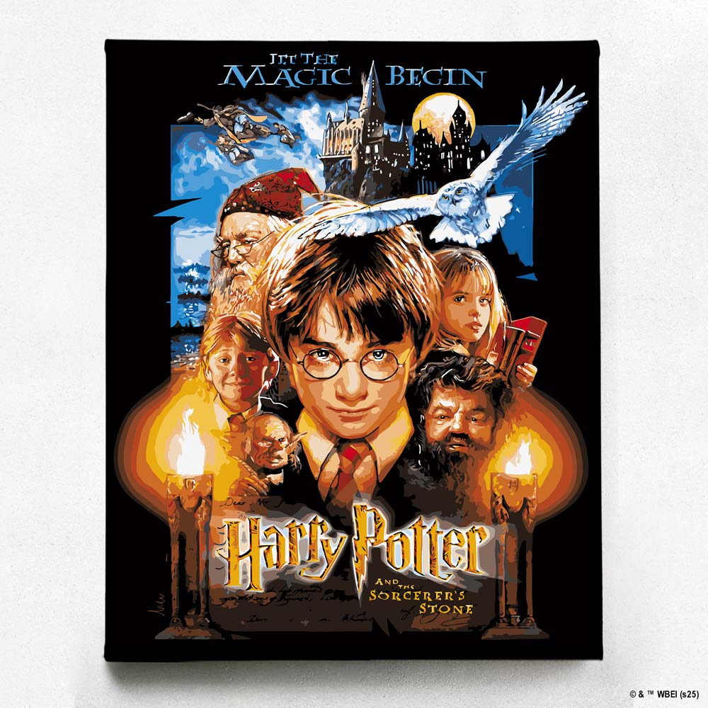 Harry Potter and the Sorcerer's Stone - Paint By Numbers Kit
