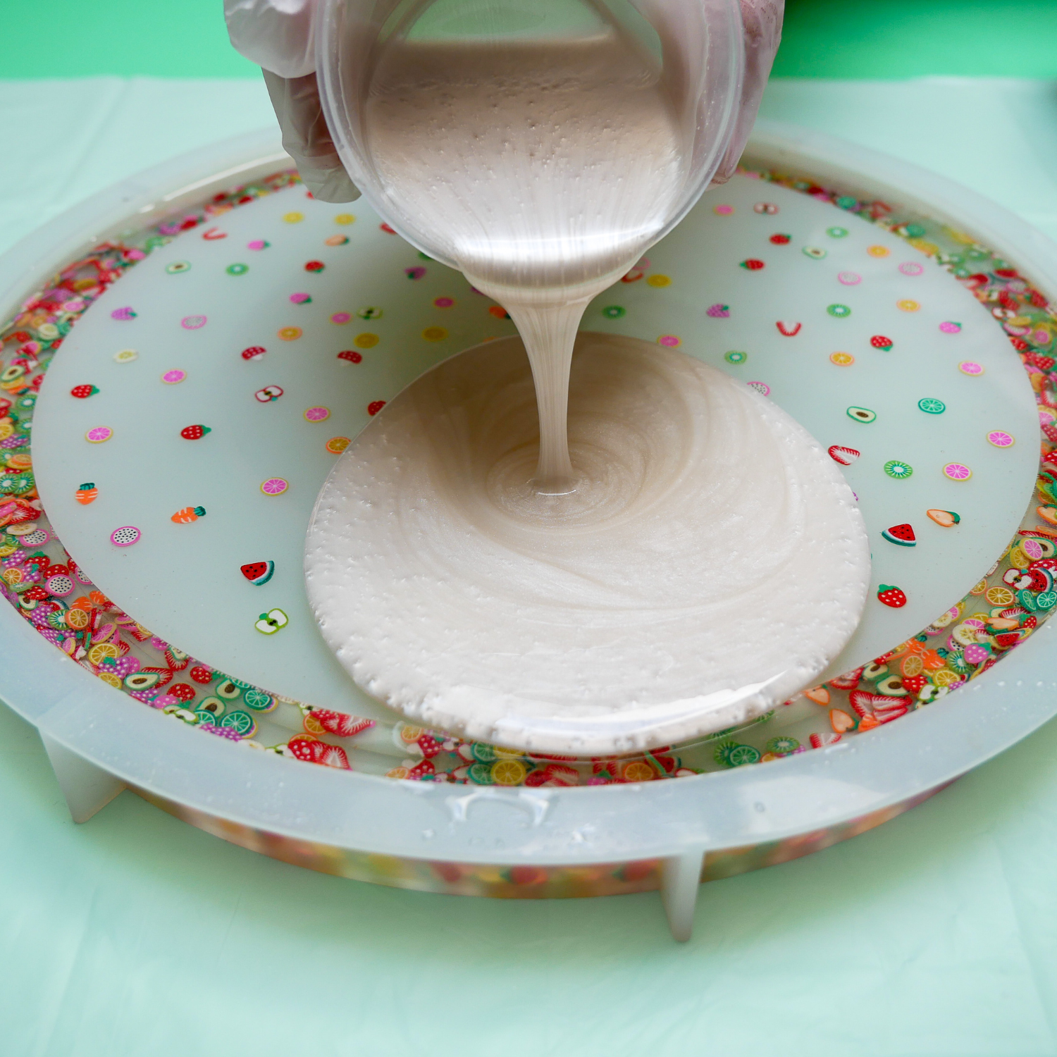 Resin Fruit Tray Kit