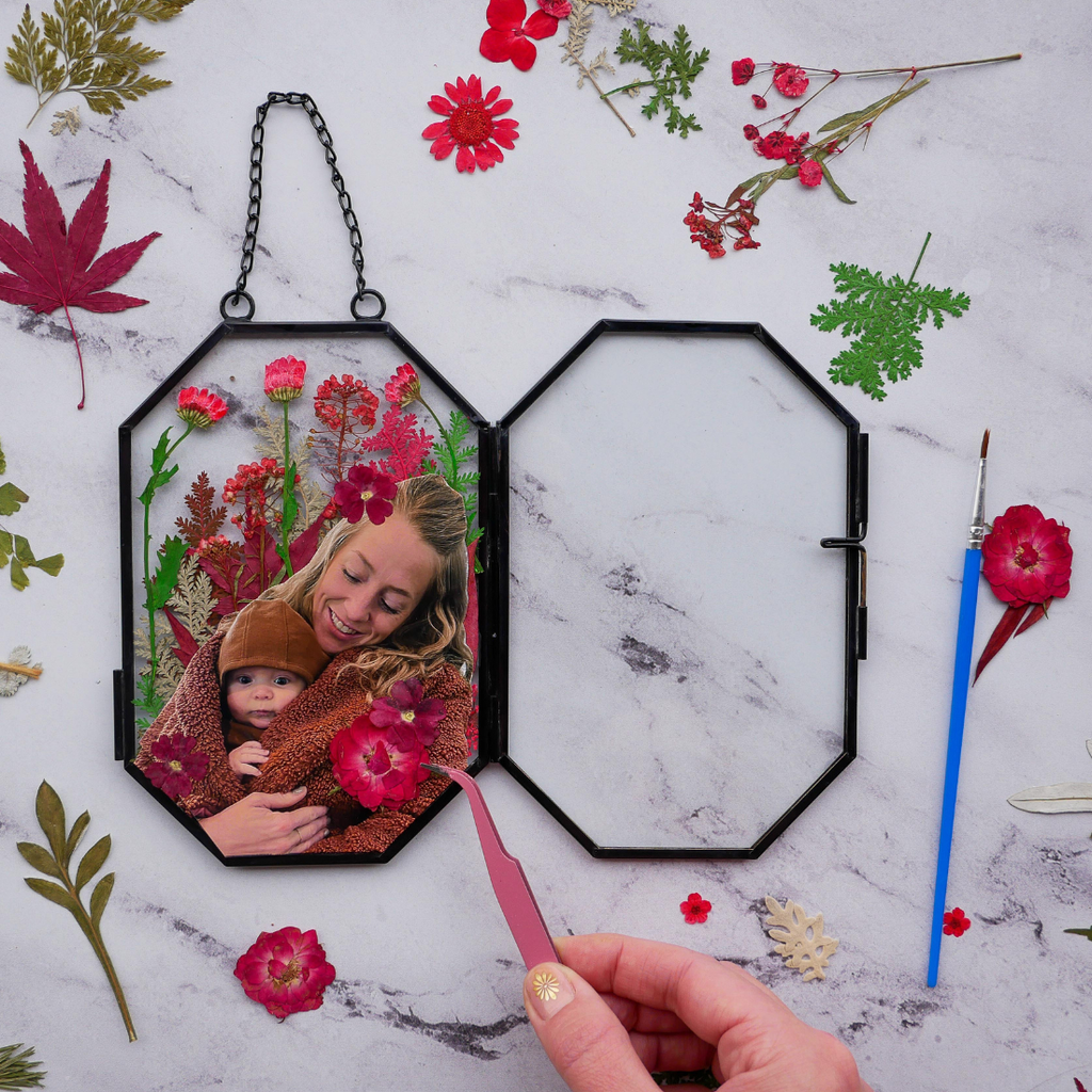 Holiday Framed Pressed Flowers Kit