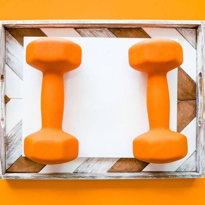 Chevron Wood Tray Kit