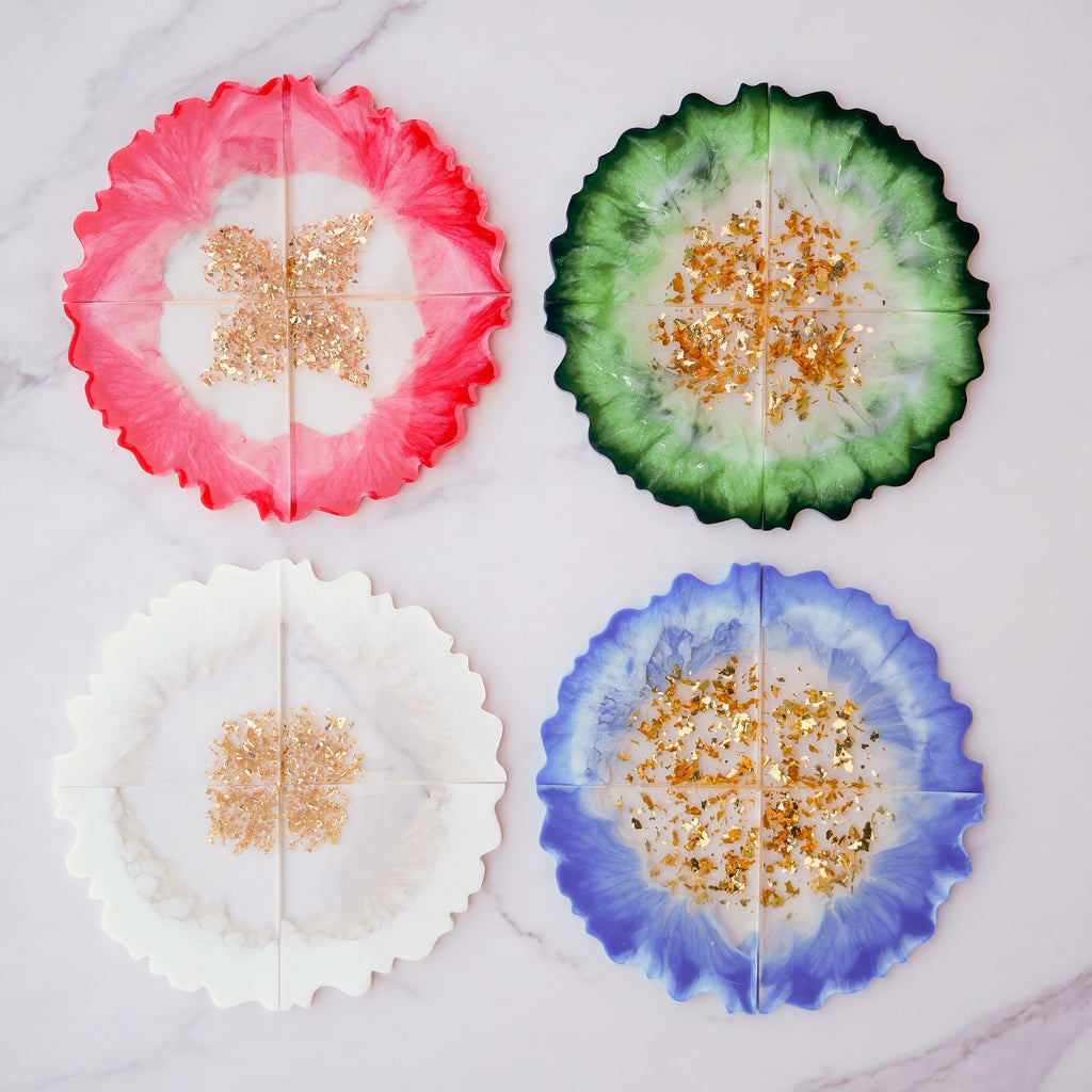 Holiday Resin Coasters Kit