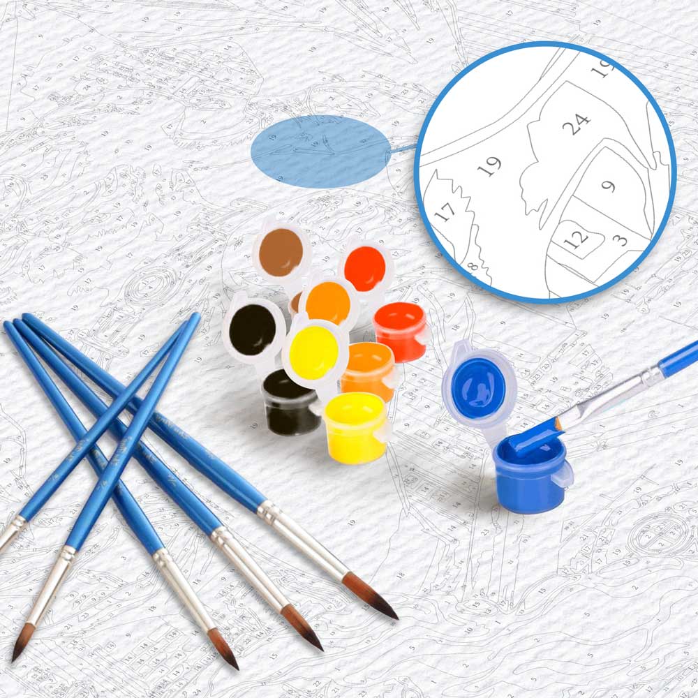 Spring Kiss - Paint By Numbers Kit