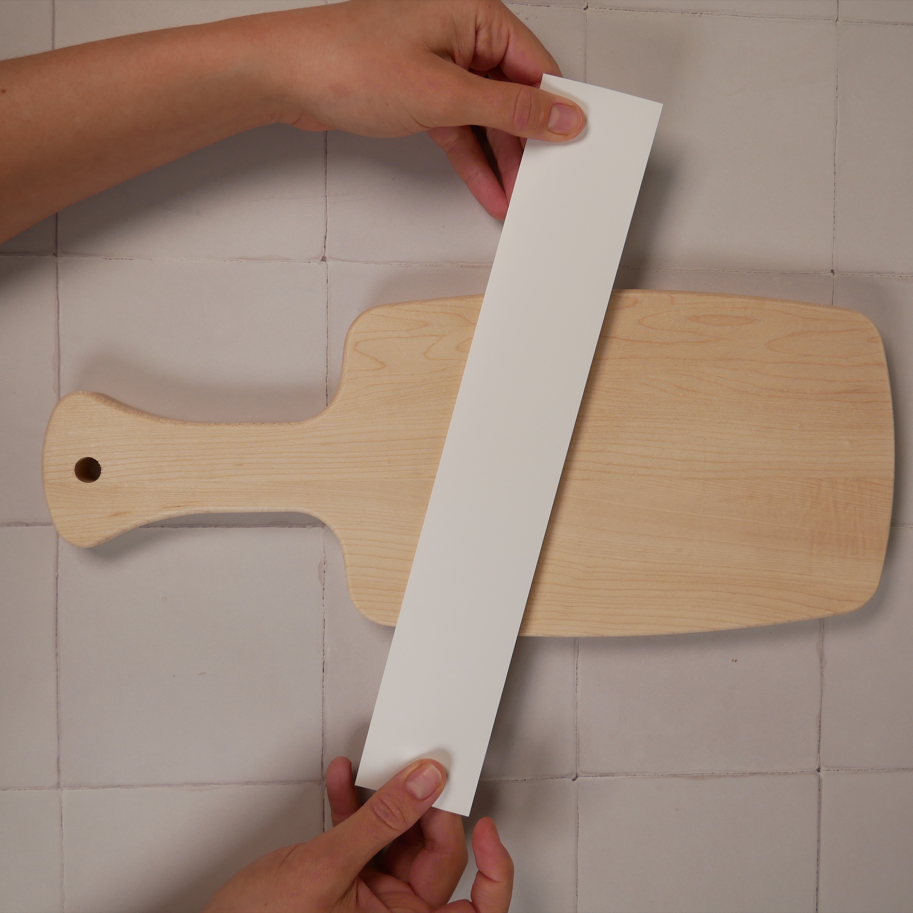 Marbled Resin Wood Board