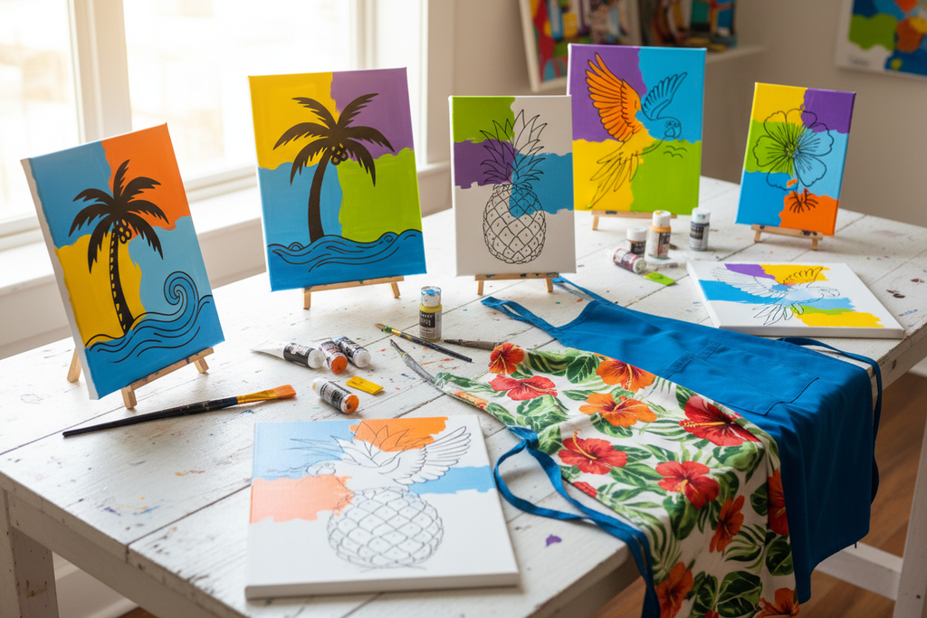 Canvas Sizes and Art Supplies