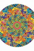 Caribbean Mandala - Colored