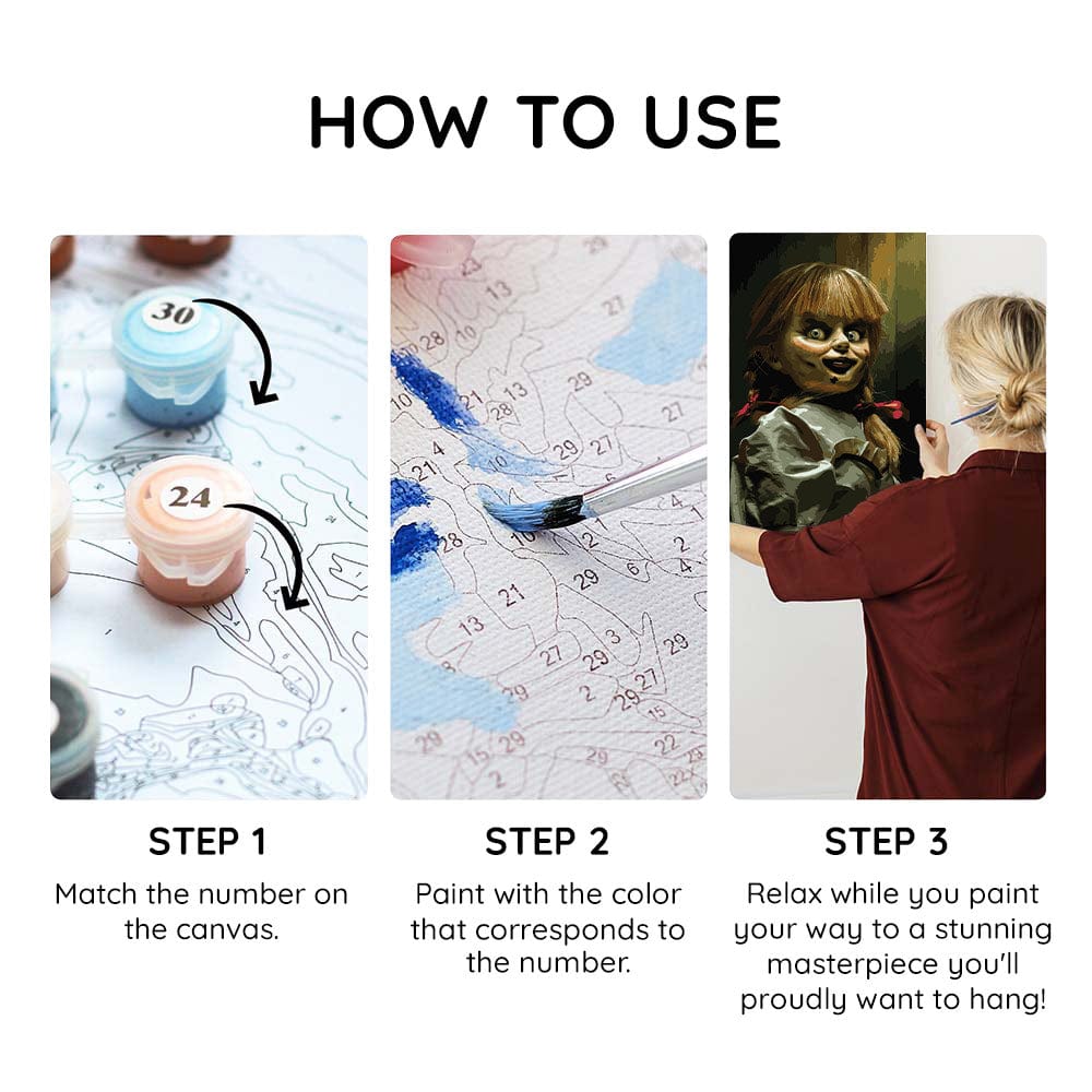 Annabelle - Paint By Numbers Kit