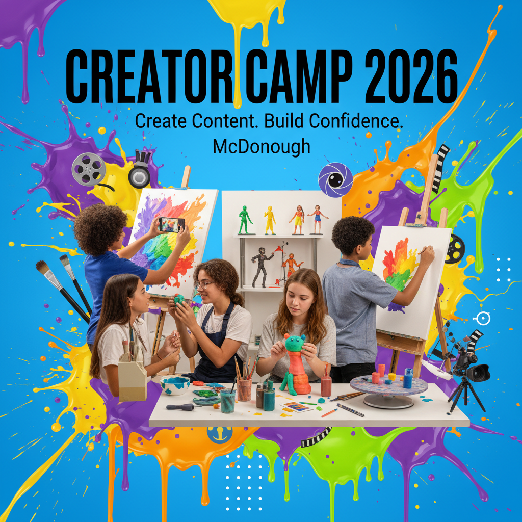 Creator Camp 2026 | Create Content. Build Confidence. | McDonough