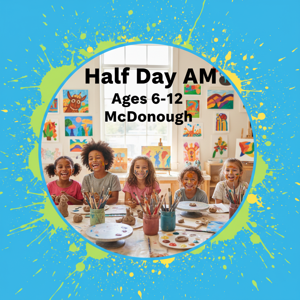 2026 Summer Camp – Half Day AM (9a–12n) | McDonough