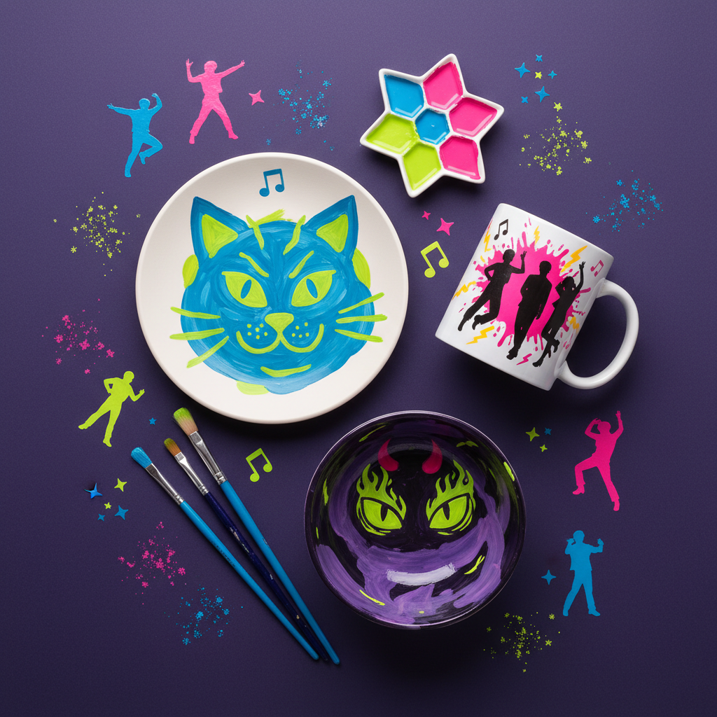 K-Pop Demon Hunters Flat Lay
