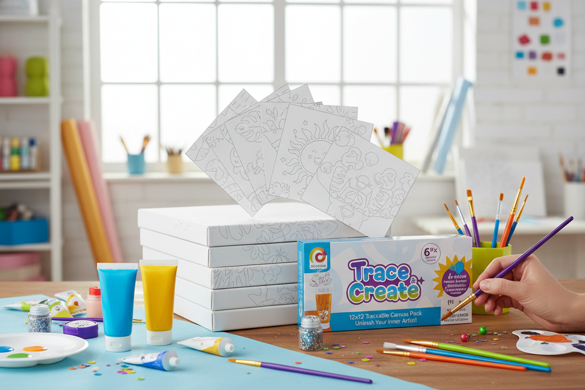 Traceable Shop Canvas 2 Go 12x12 Traceable Pack Only – Paint n Brush The Creativity Cafe