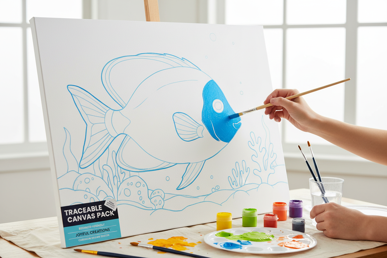 Canvas 2 Go 16x20 Traceable Pack Only – Paint n Brush The Creativity Cafe